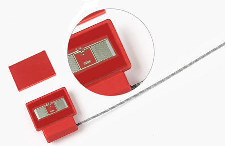 Durable NFC Cable Tie tags structure