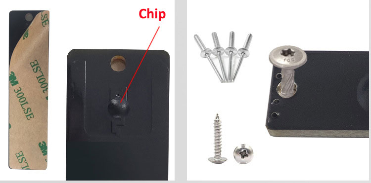 PCB tags Installation method