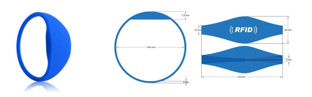 RFID-Proximity-Silicone-Wristbands-thin-strap